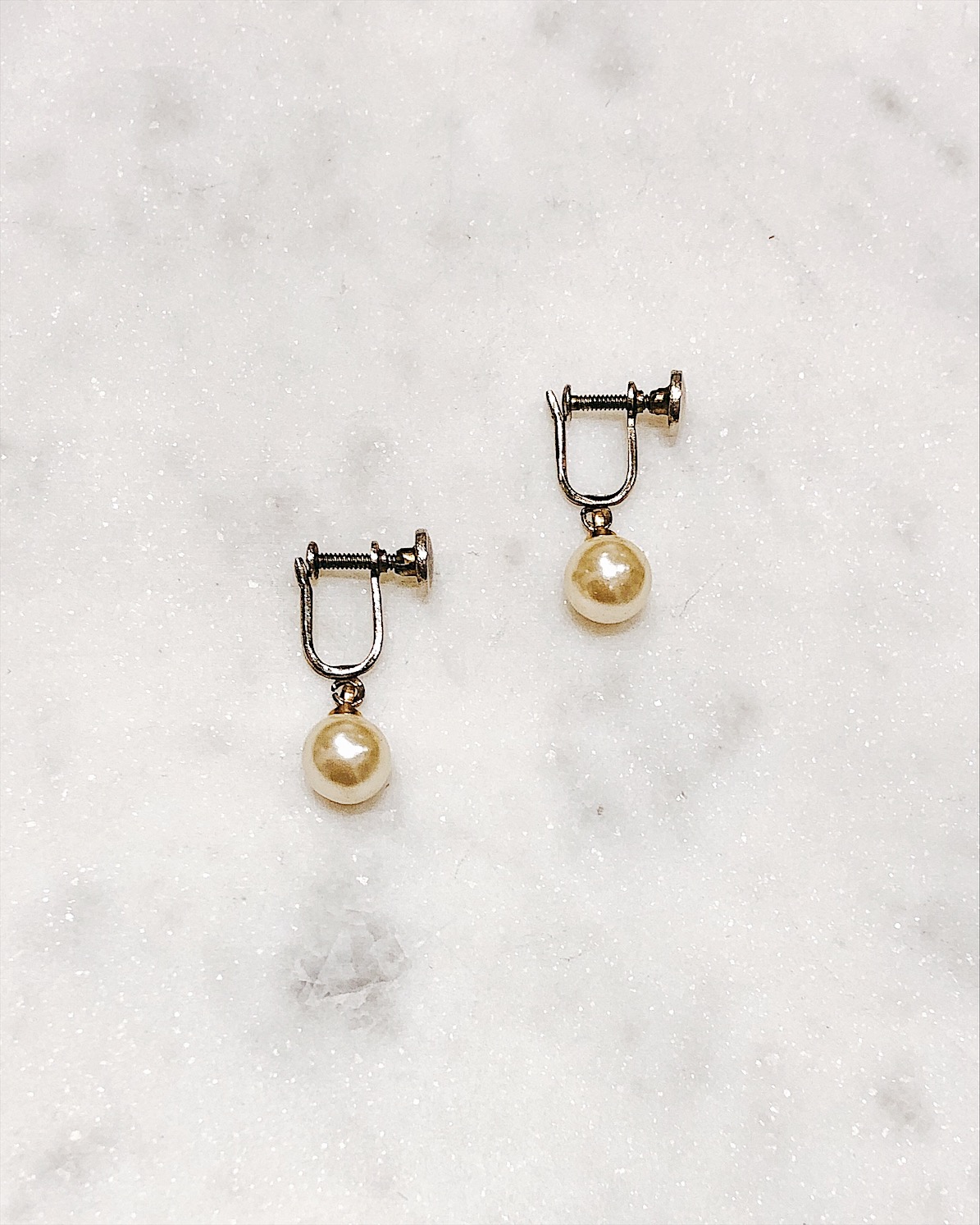 Жемчужные клипсы