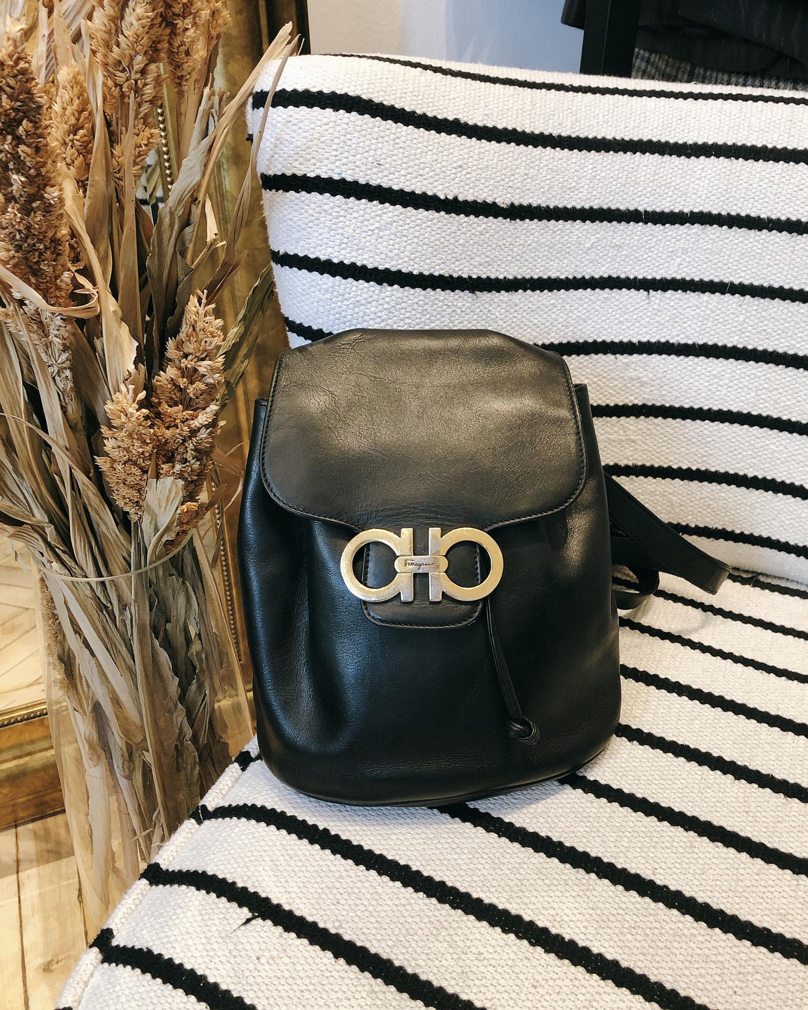 Кожаный рюкзак Salvatore Ferragamo