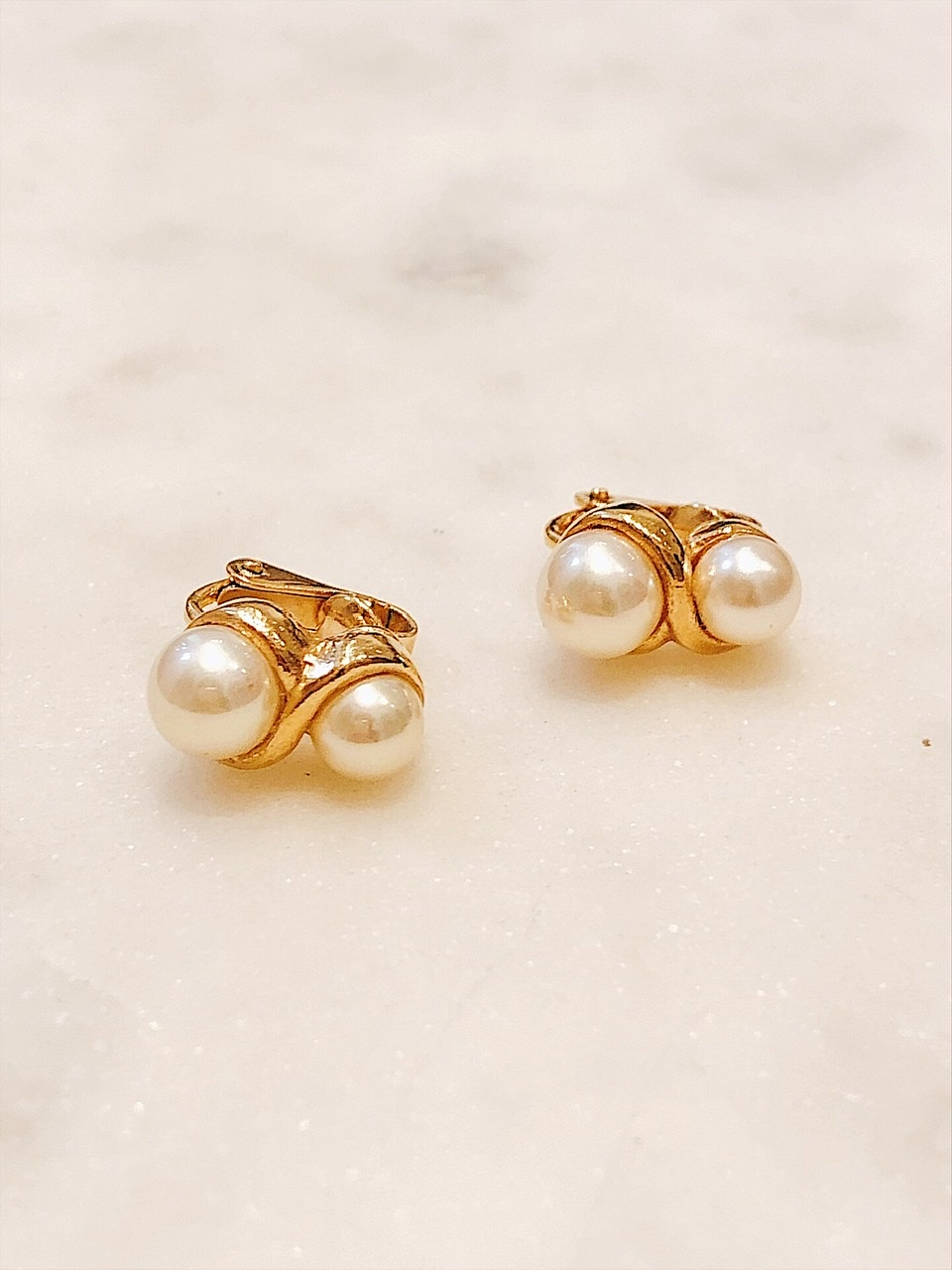 Жемчужные клипсы