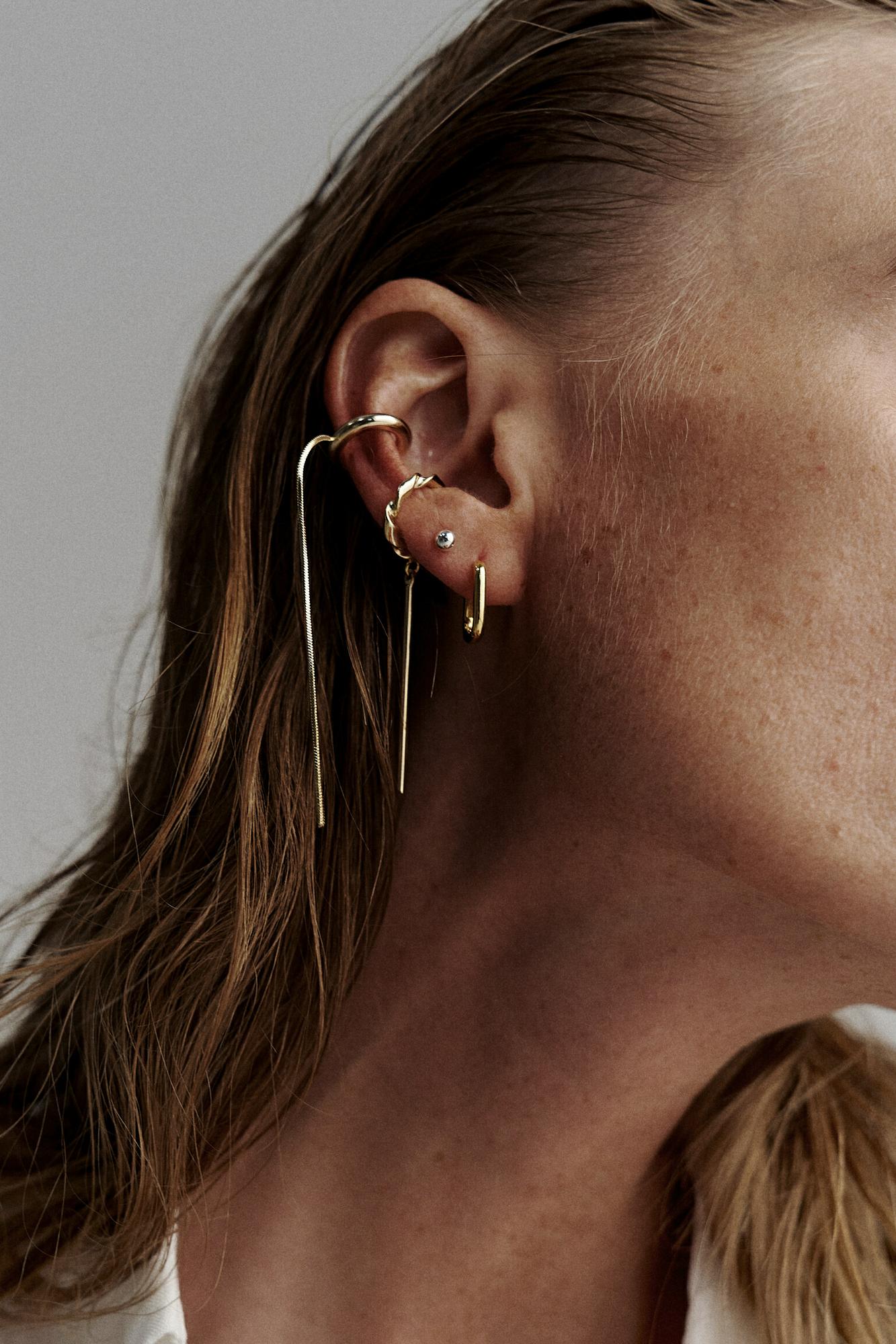 сет из 2х кафф с цепочкой