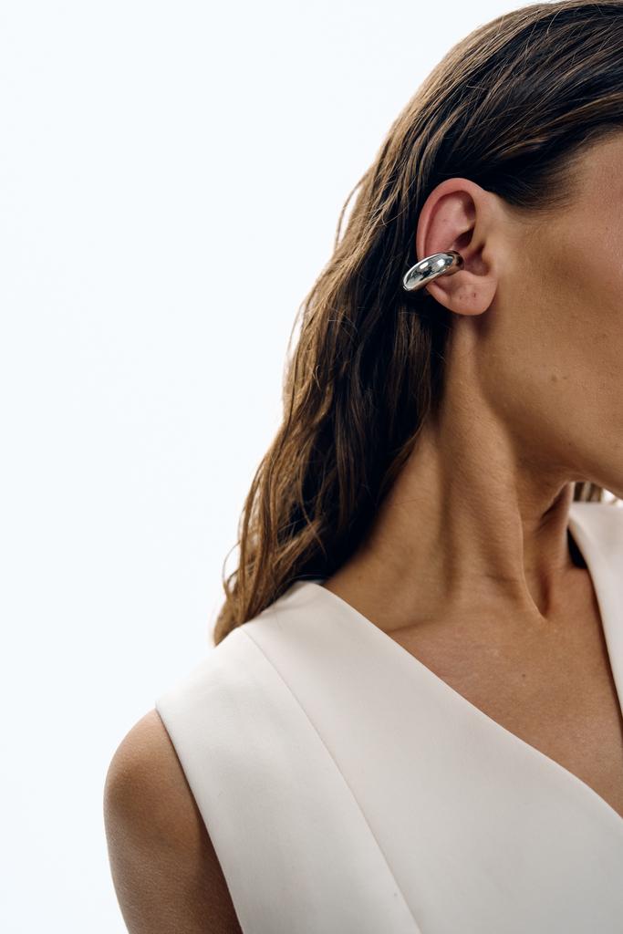 Кафф hoop silver