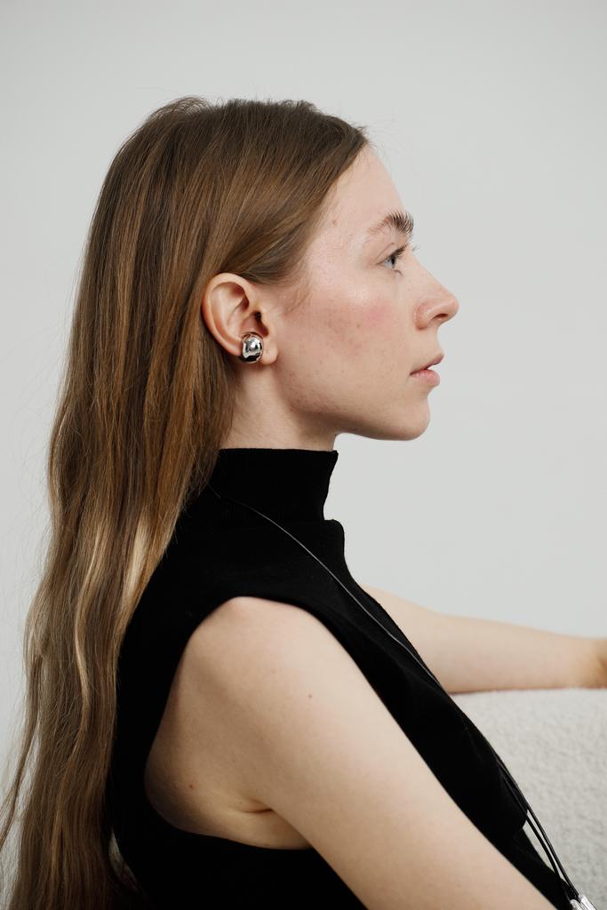 Кафф clamp silver large