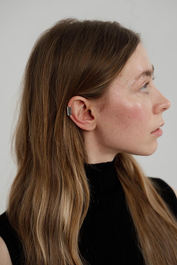 Кафф tube silver