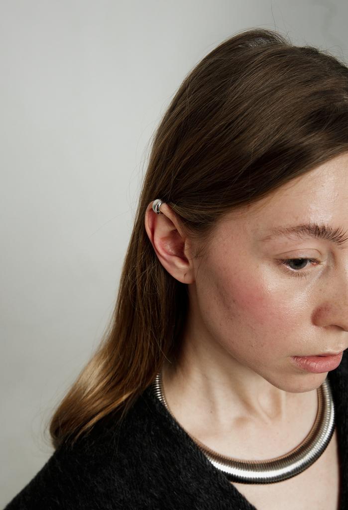 Кафф clamp silver small