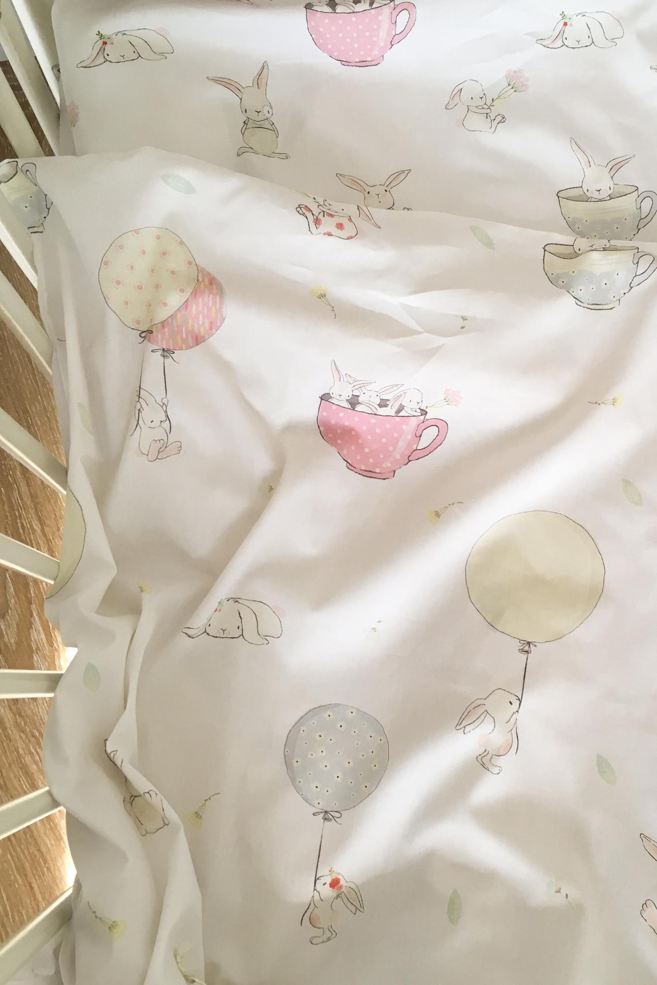 Комплект Зайки на шарах