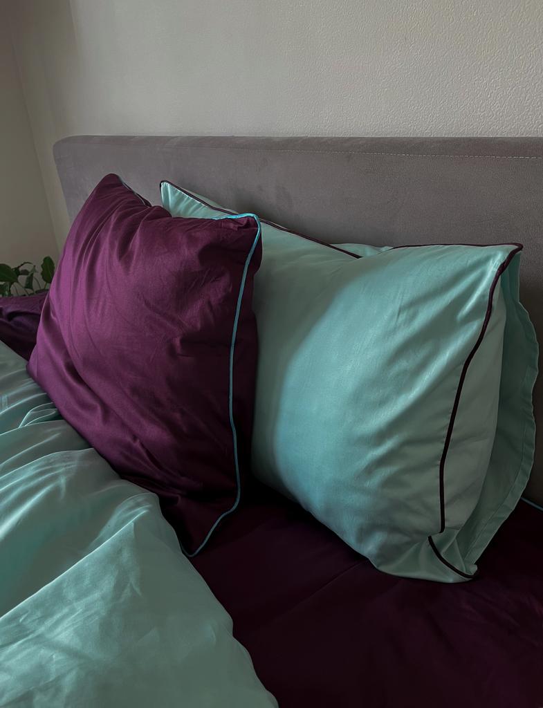 Комплект Аквамарин с фиолетовым кантом