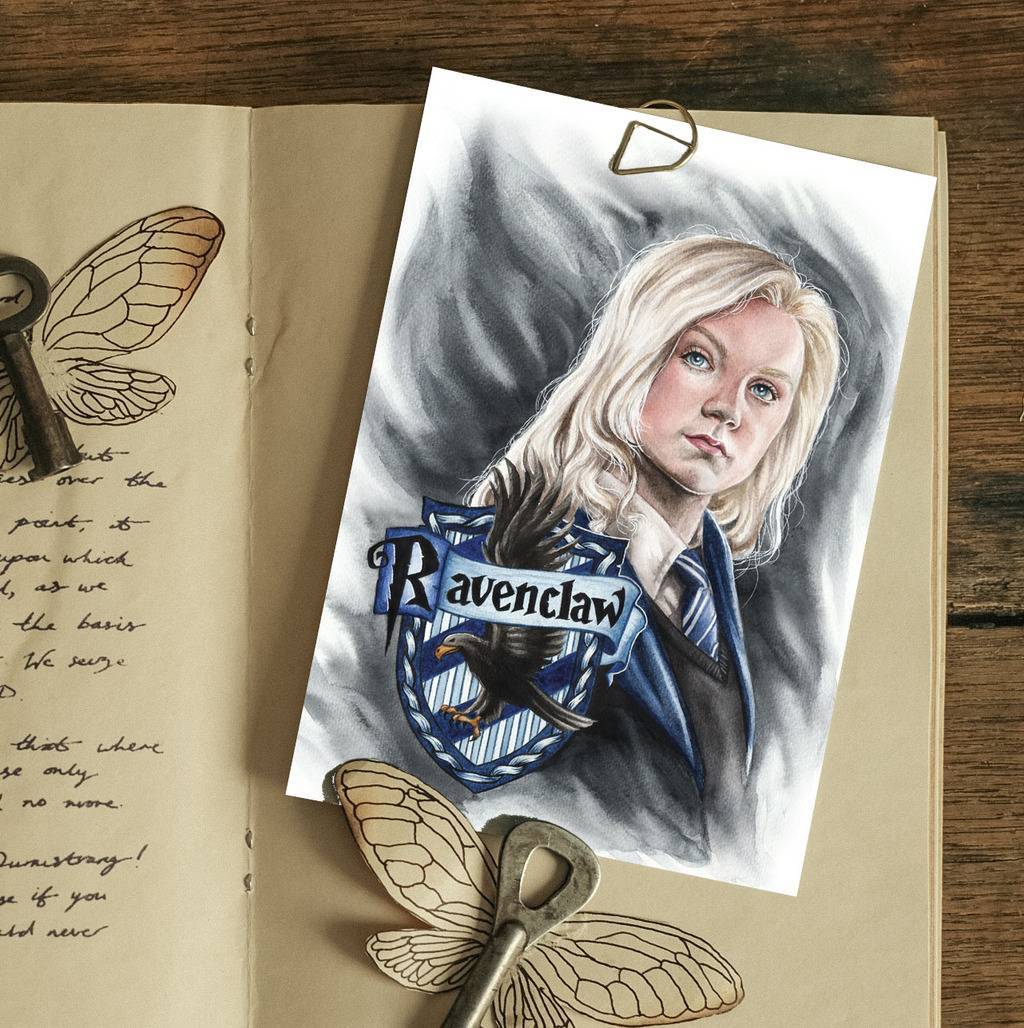 "Ravenclaw" почтовая открытка