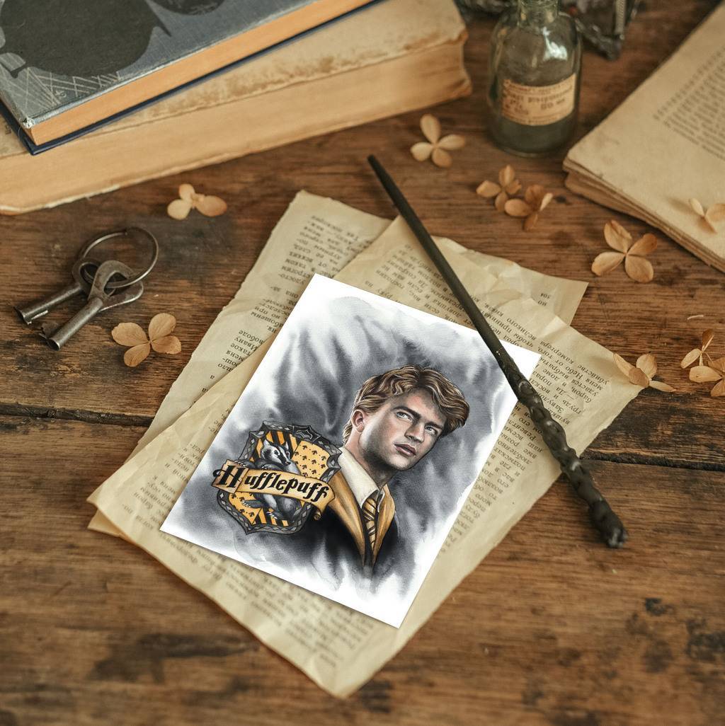 "Hufflepuff" почтовая открытка