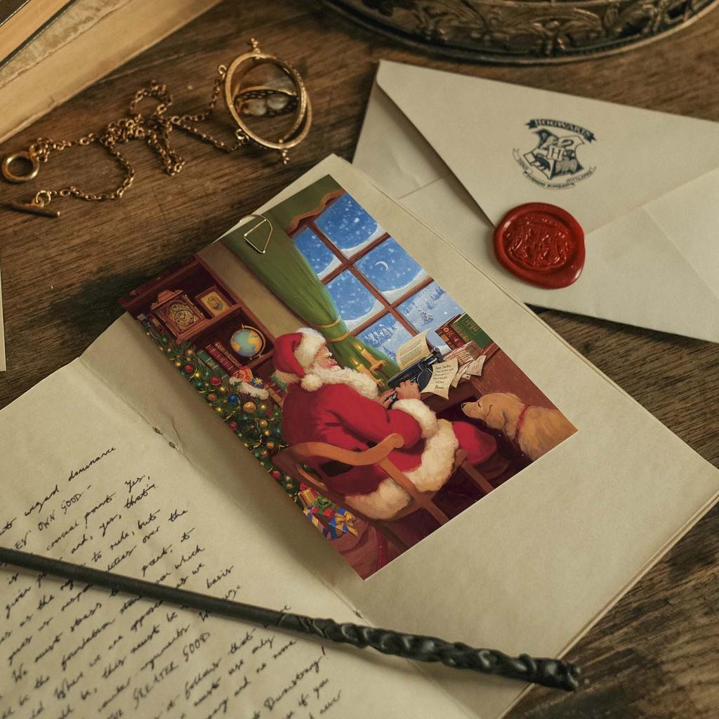 "Новогодние письма" открытка почтовая