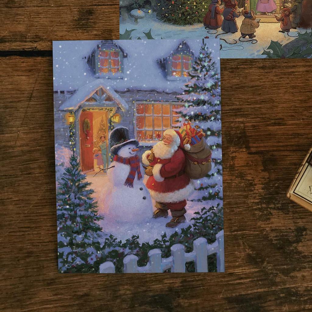 "Чудеса на лесной улице" почтовая открытка для посткроссинга