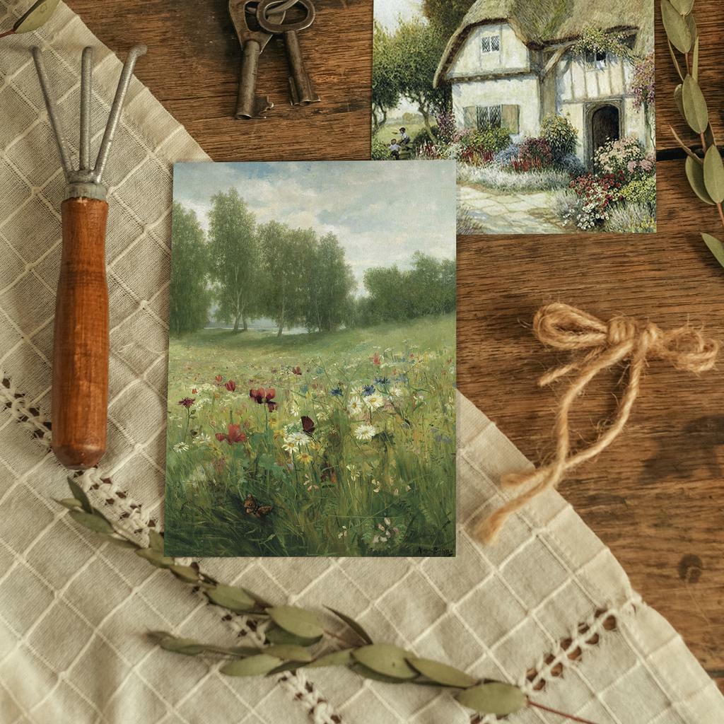 "Тёплый июльский день" почтовая открытка для посткроссинга