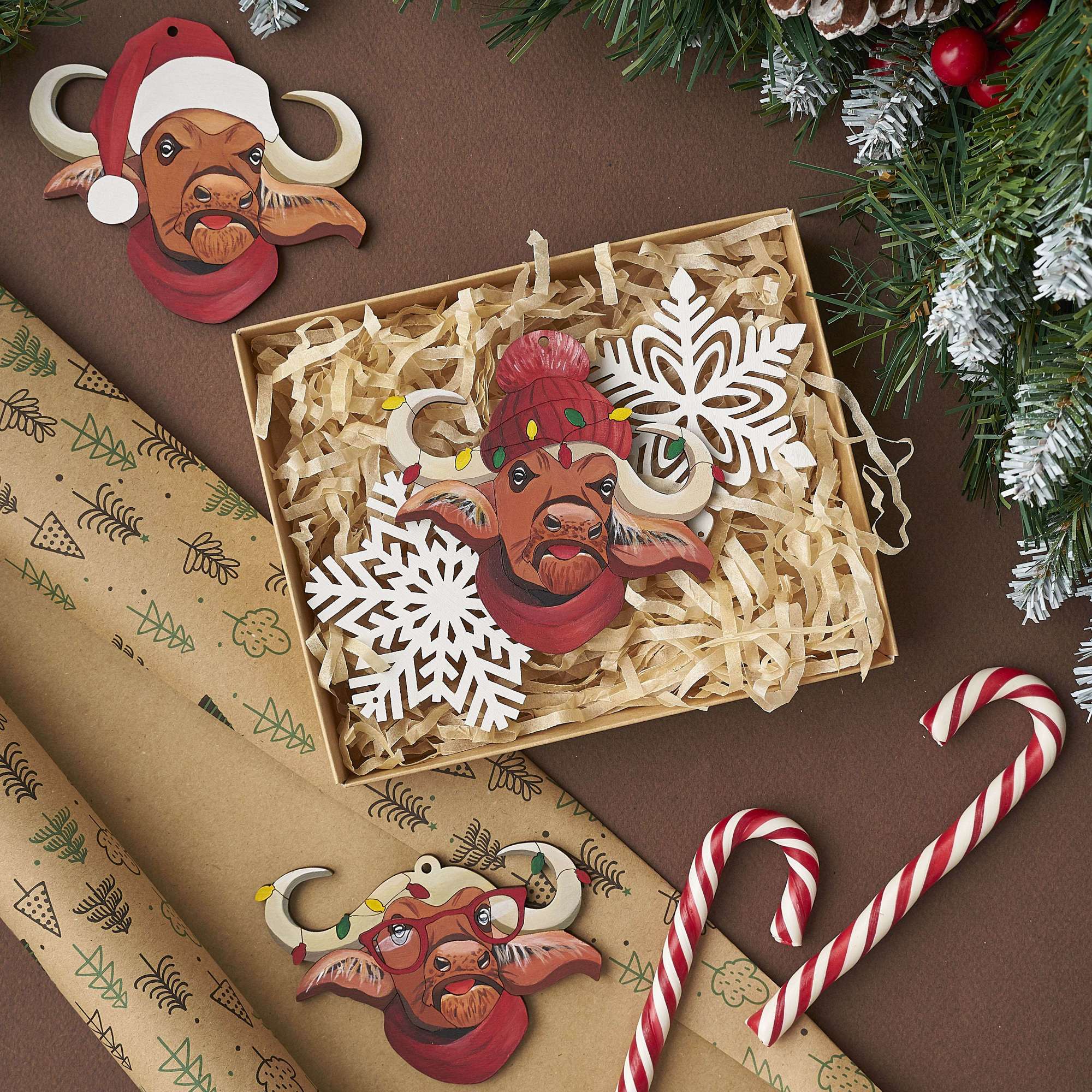 Набор ёлочных игрушек "Символ года"