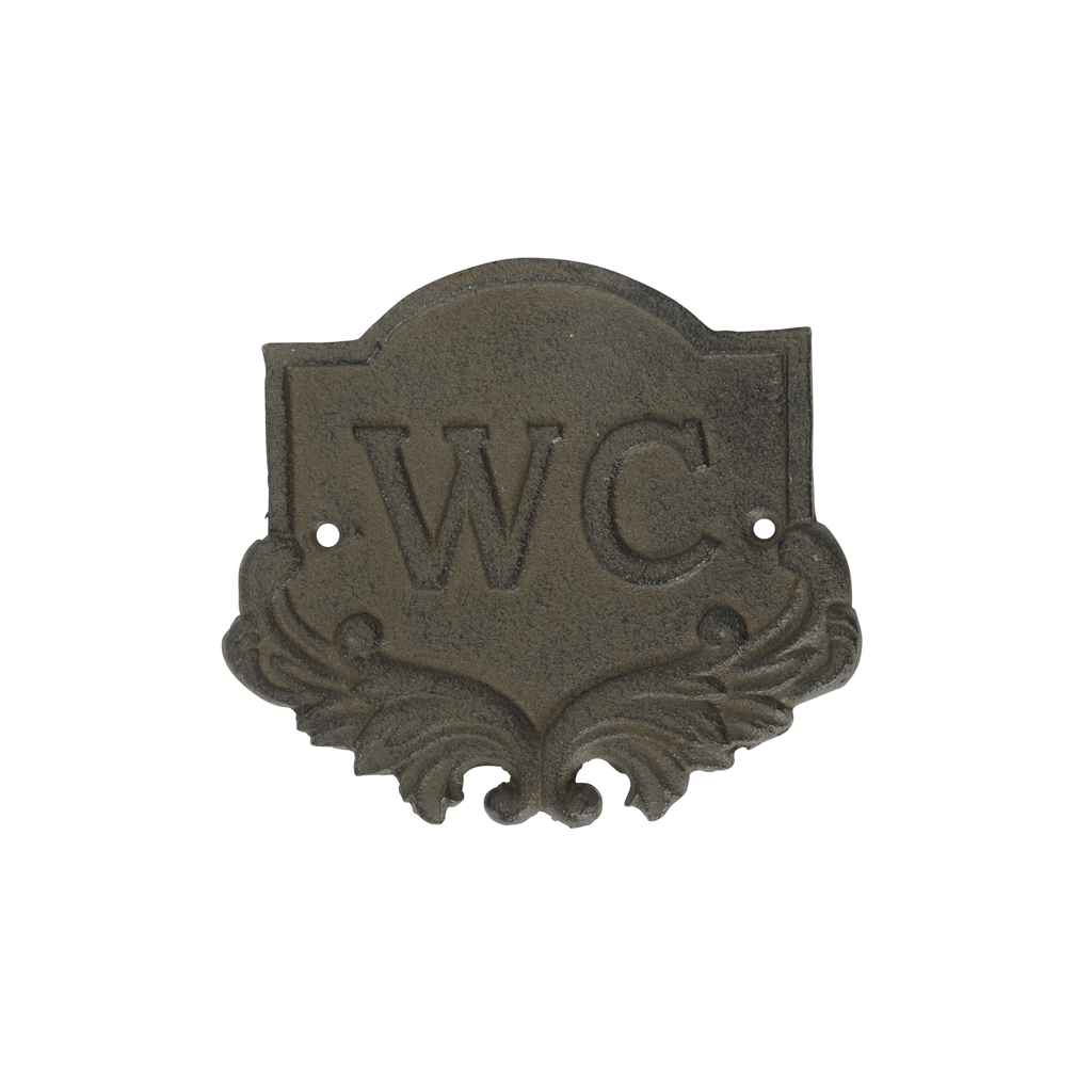 Табличка декоративная "WC"