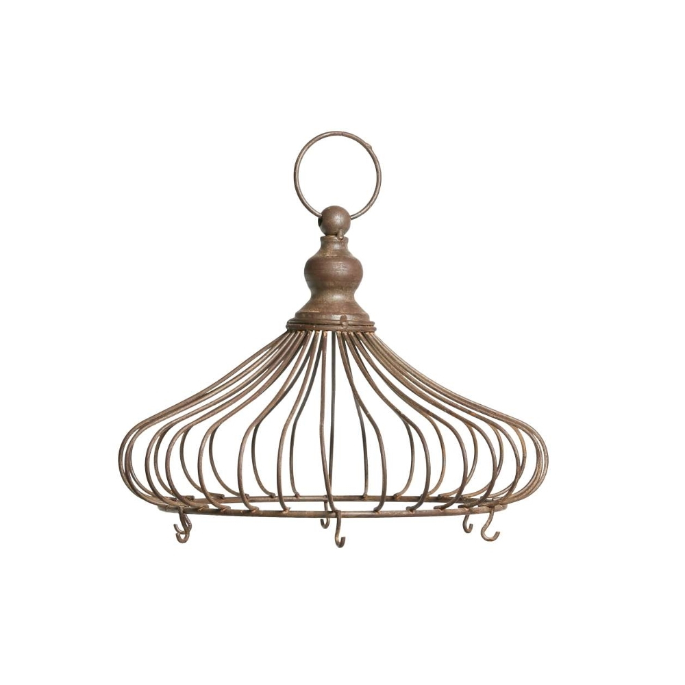 Подвес декоративный "Купол" коричневый