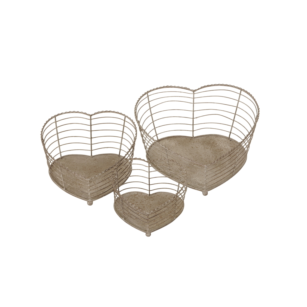 Корзина "Сердце" в ассортименте