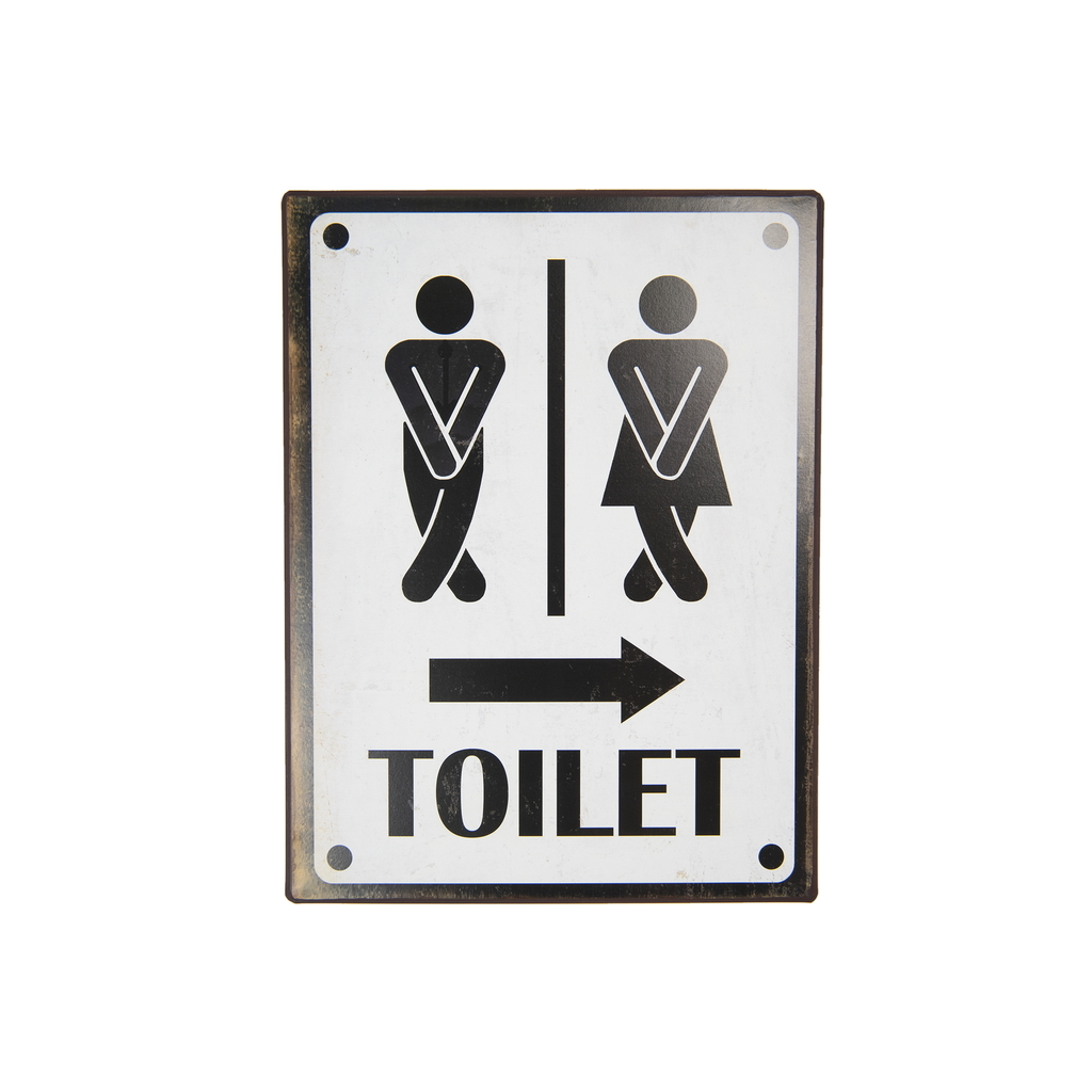 Табличка "Туалет"