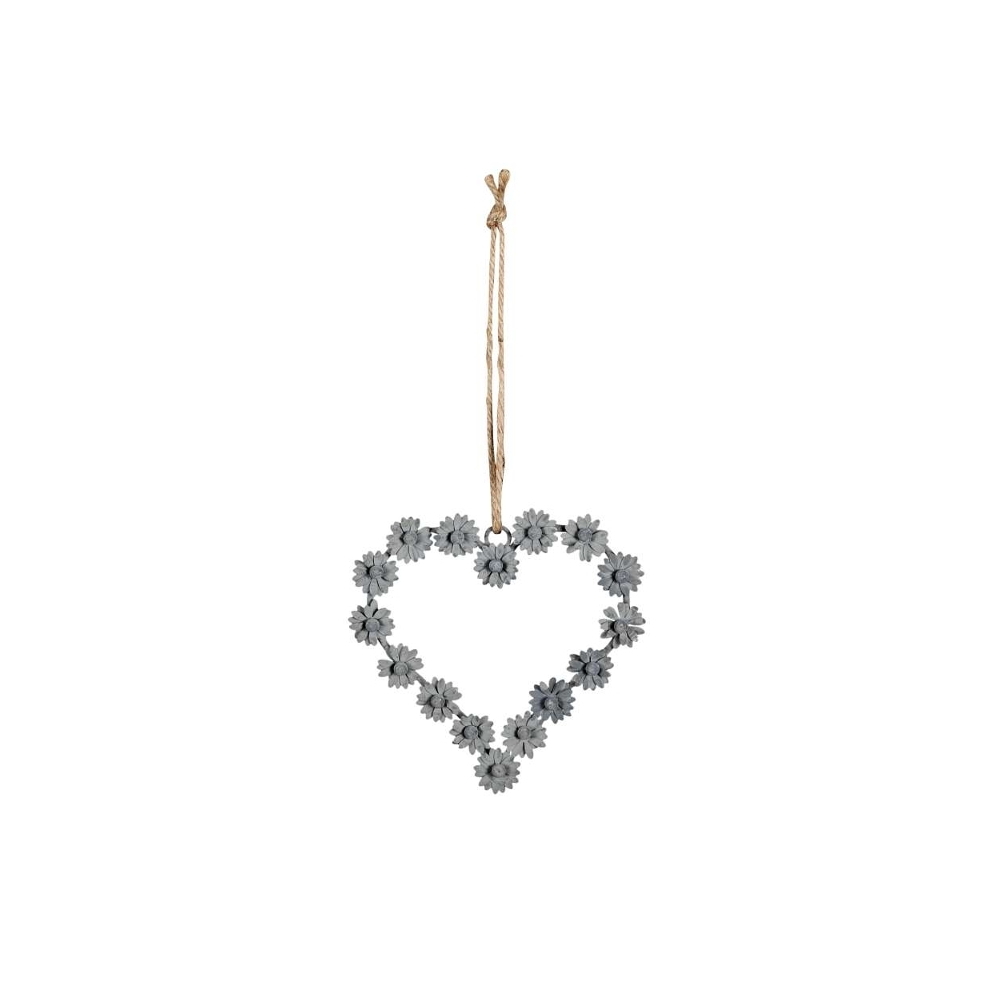 Декор подвесной "Цветочное сердце"
