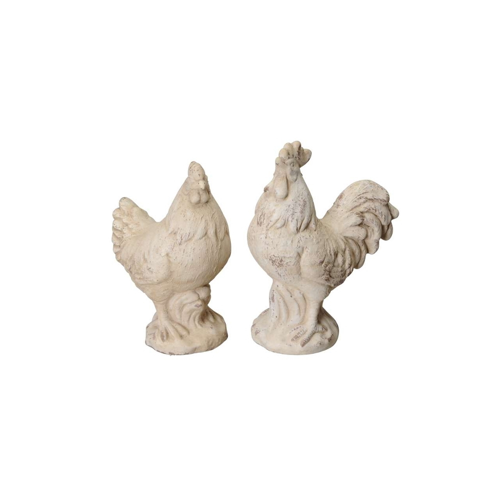 Декор "Петух/Курица" в ассортименте