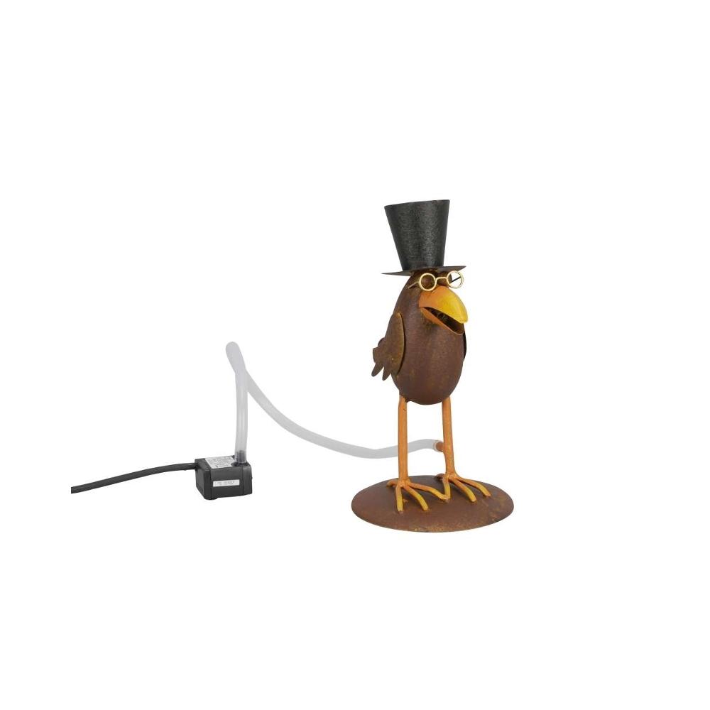 Садовый фонтанчик "Ворон"