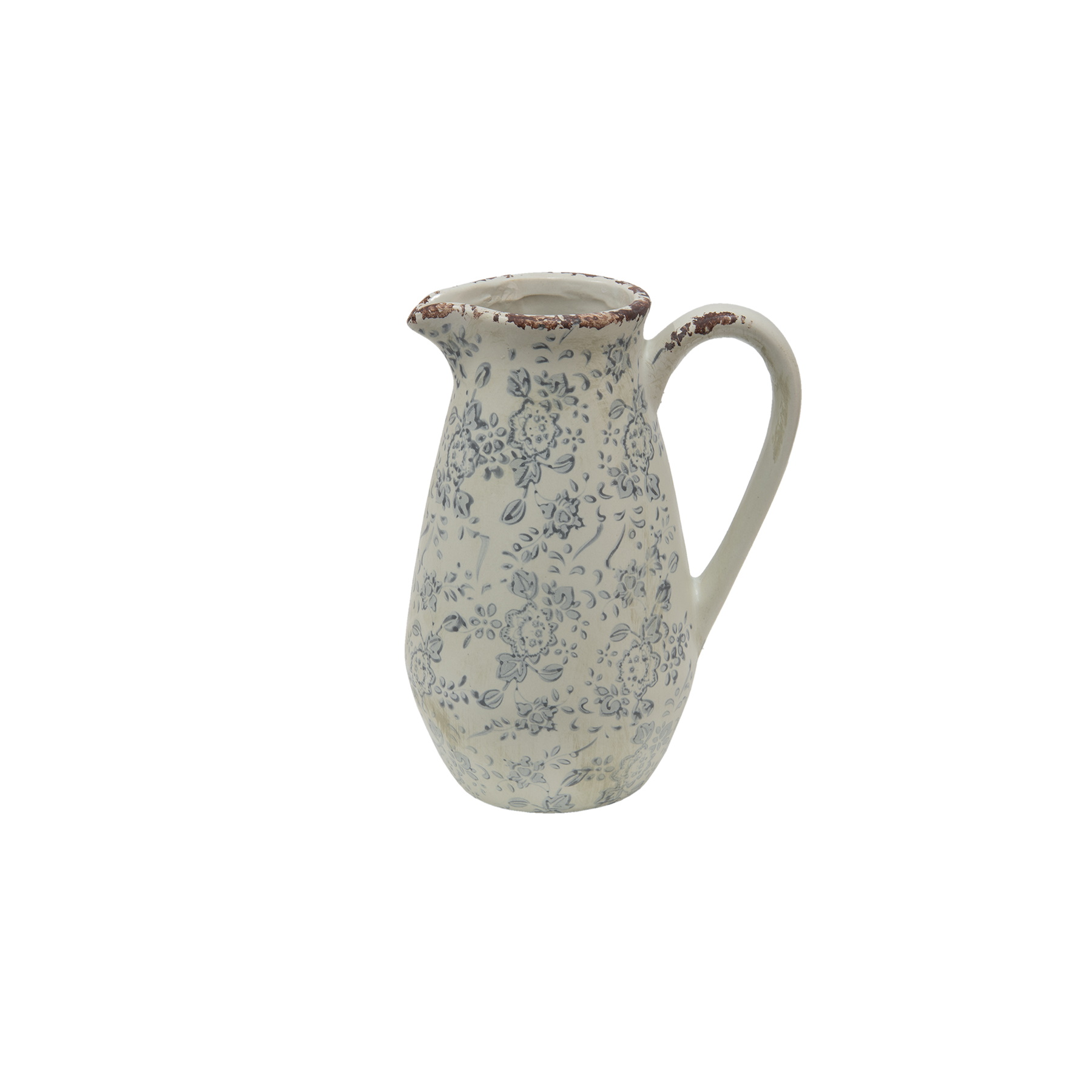 Кувшин декоративный "Голубые цветы"