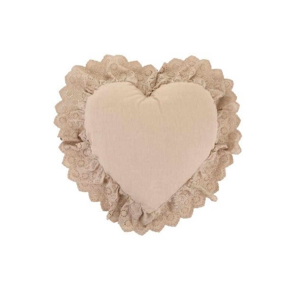 Подушка декоративная  "Сердце-Мария Виттория"