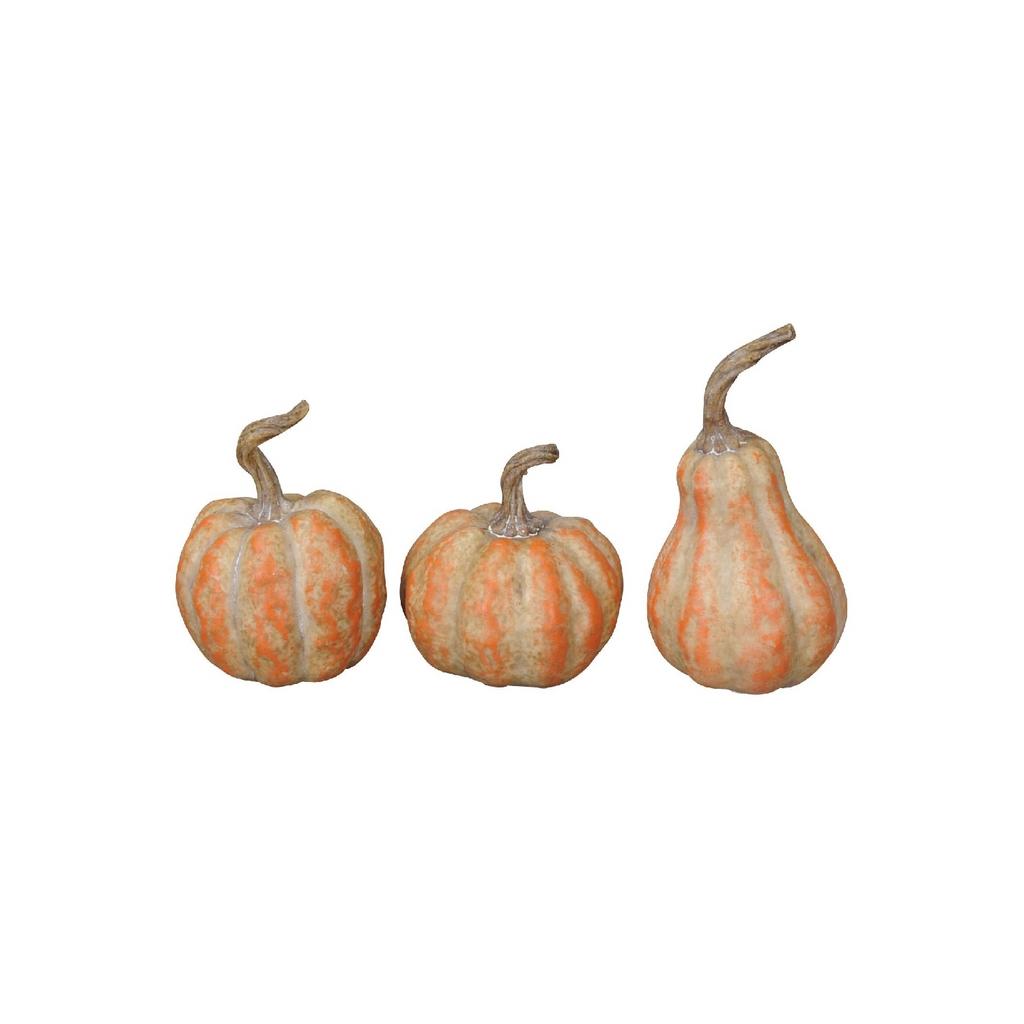 Декор "Тыква" оранжевая малая в ассортименте
