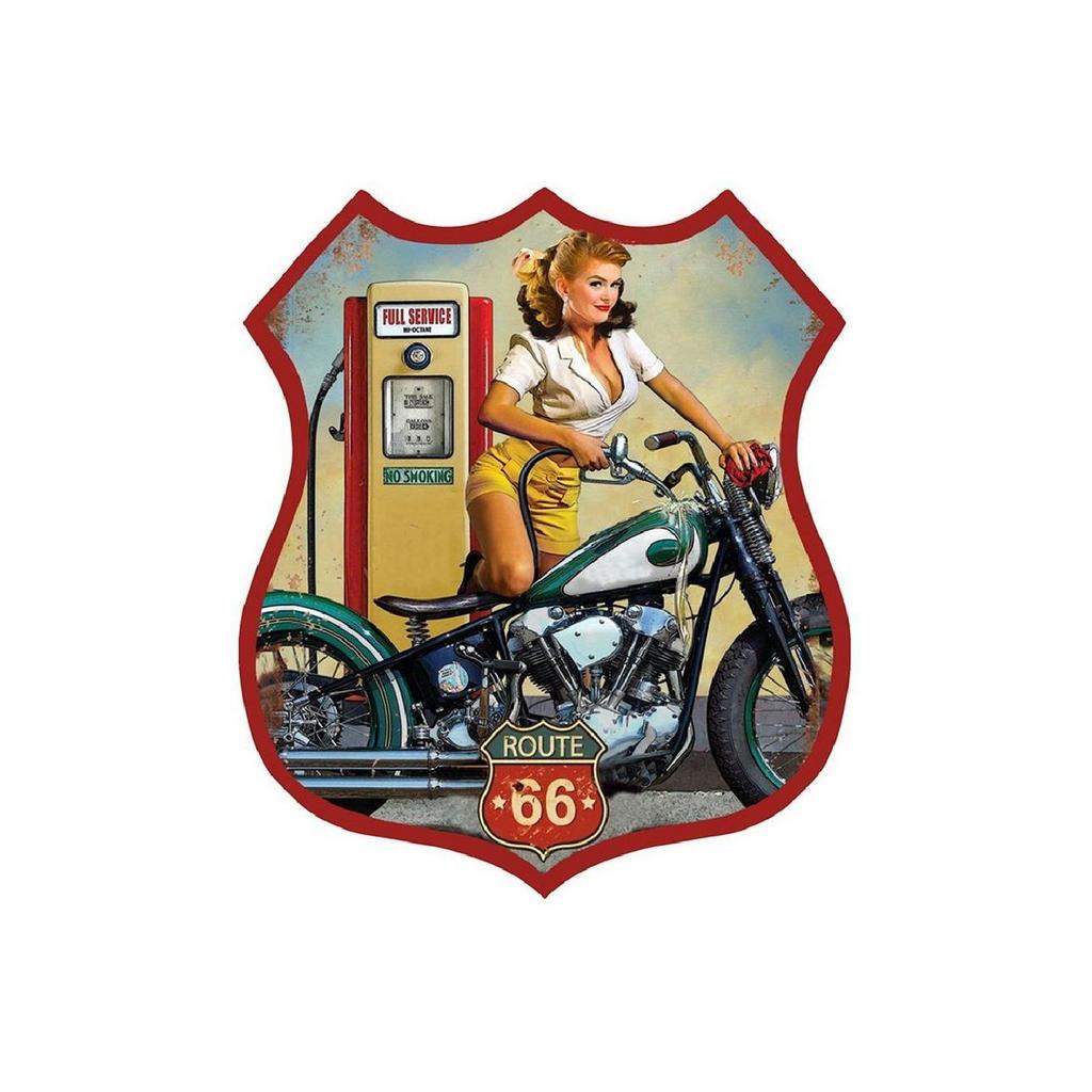 Табличка декоративная "Route 66"