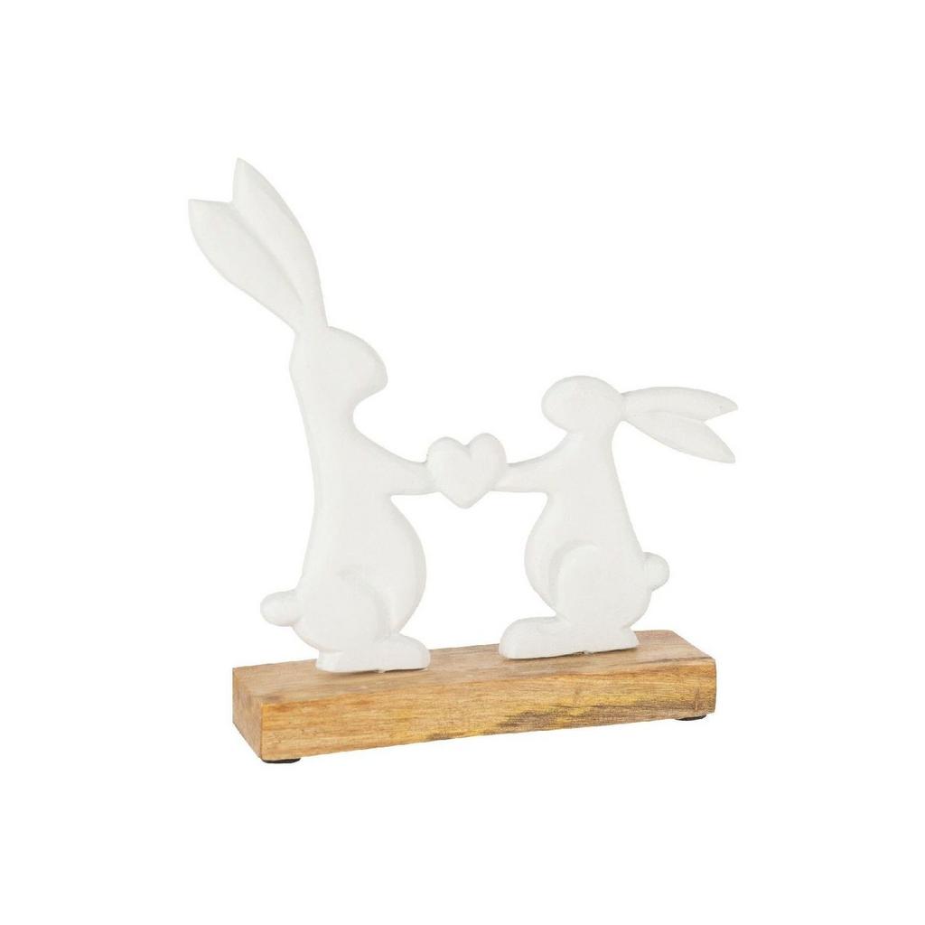 Декор "Кролики с сердцем"