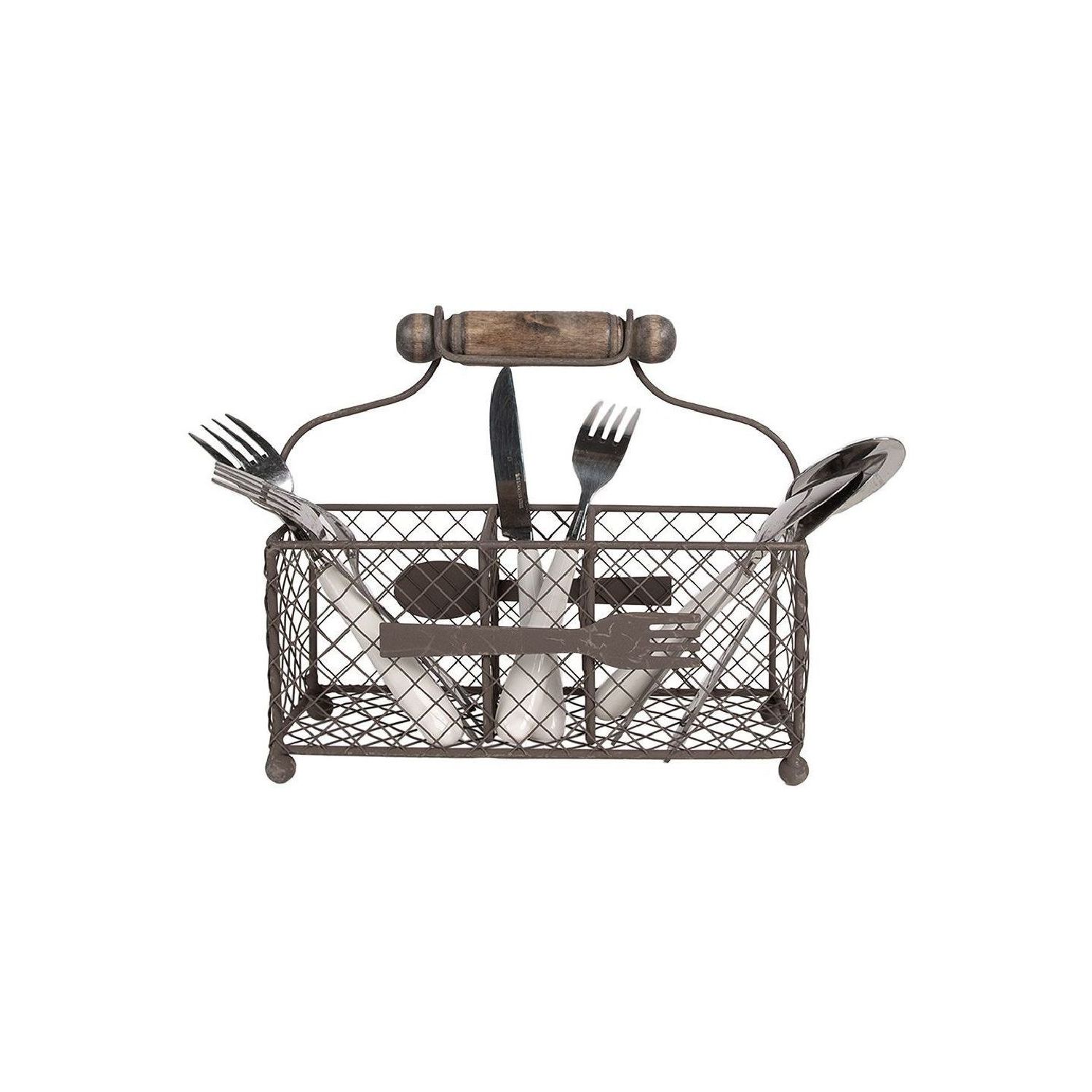 Корзинка декоративная "Приборы"