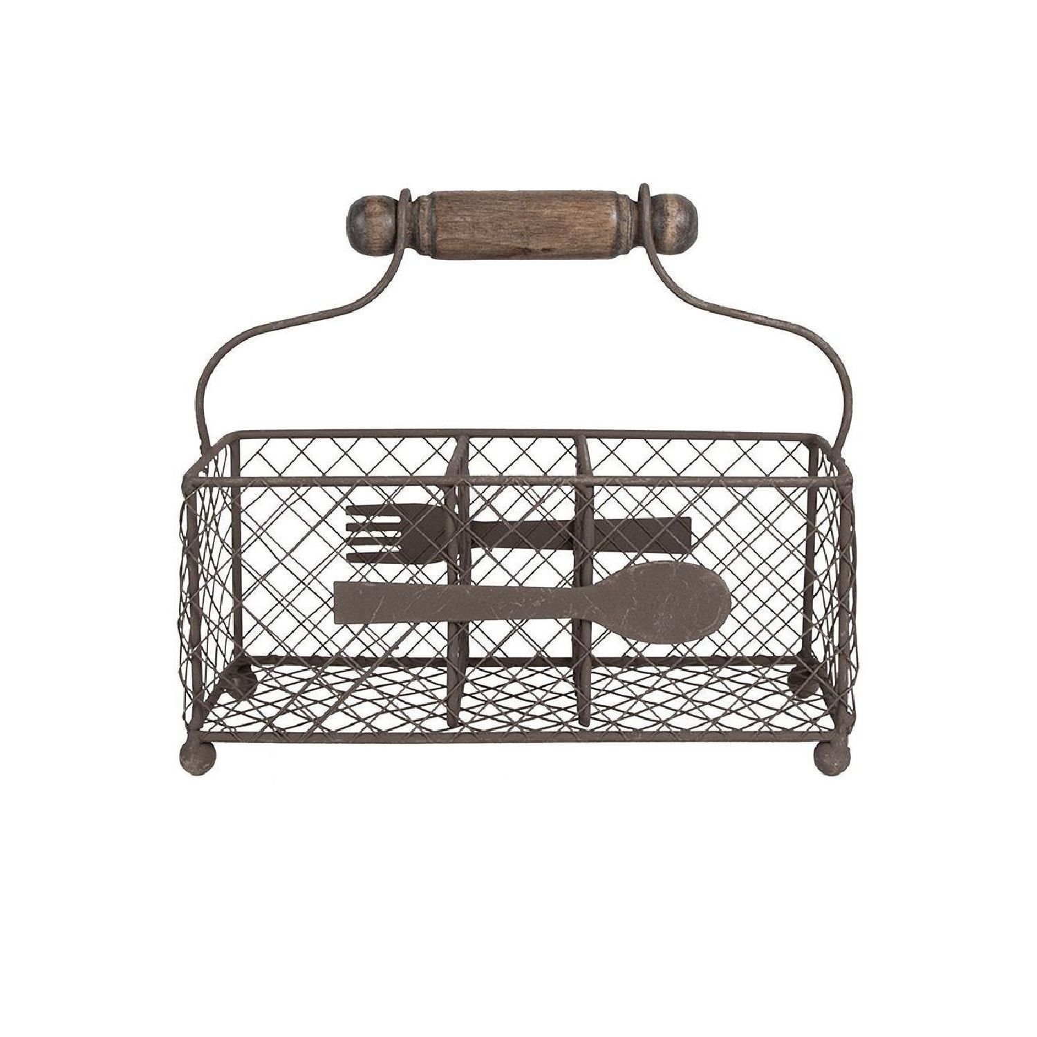 Корзинка декоративная "Приборы"