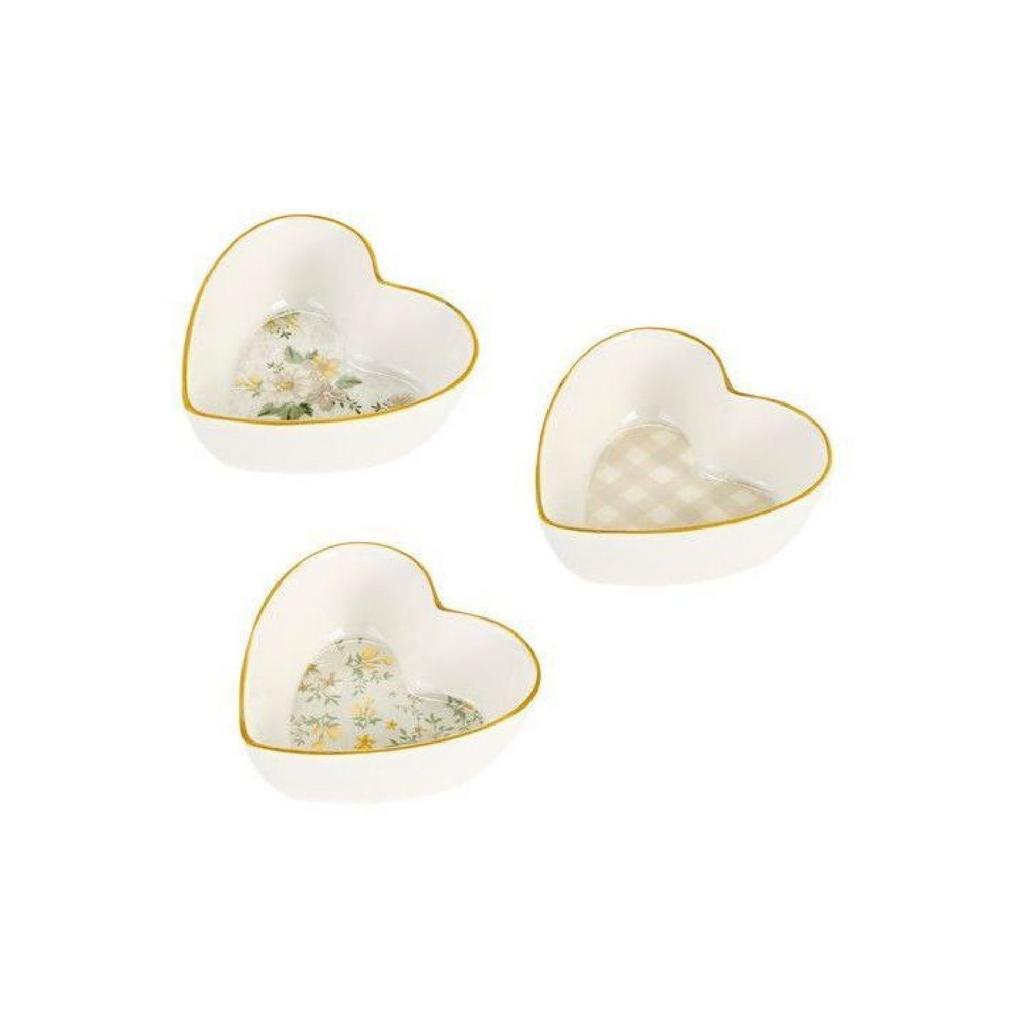 Тарелка "Сердце-Кларисса" в ассортименте