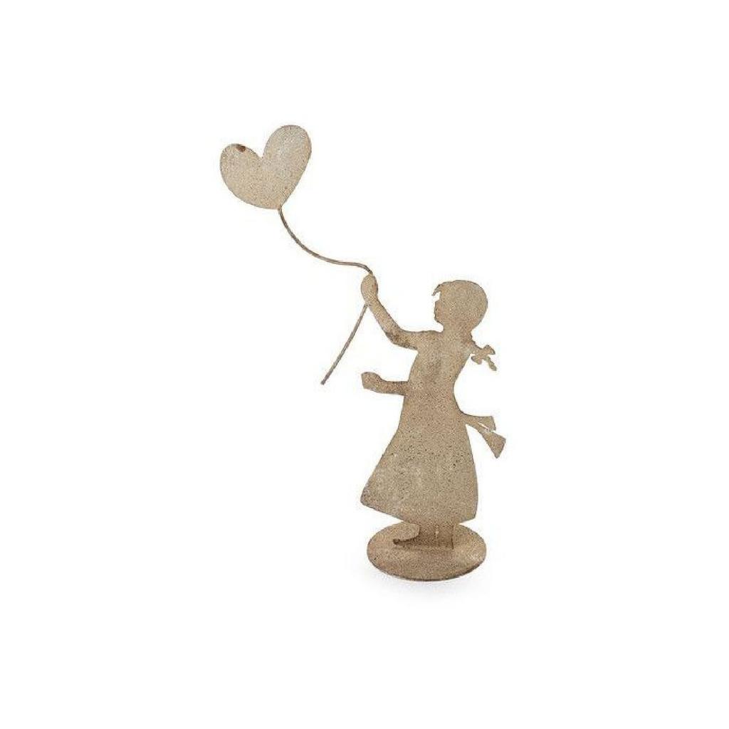 Декор "Девочка с шариком"