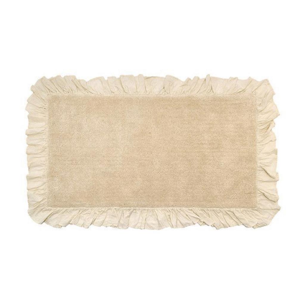 Дорожка с воланами сливочный