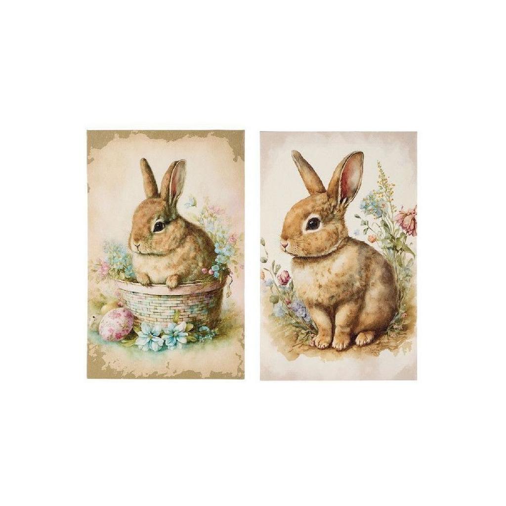 Панно "Милый кролик" набор 2 шт