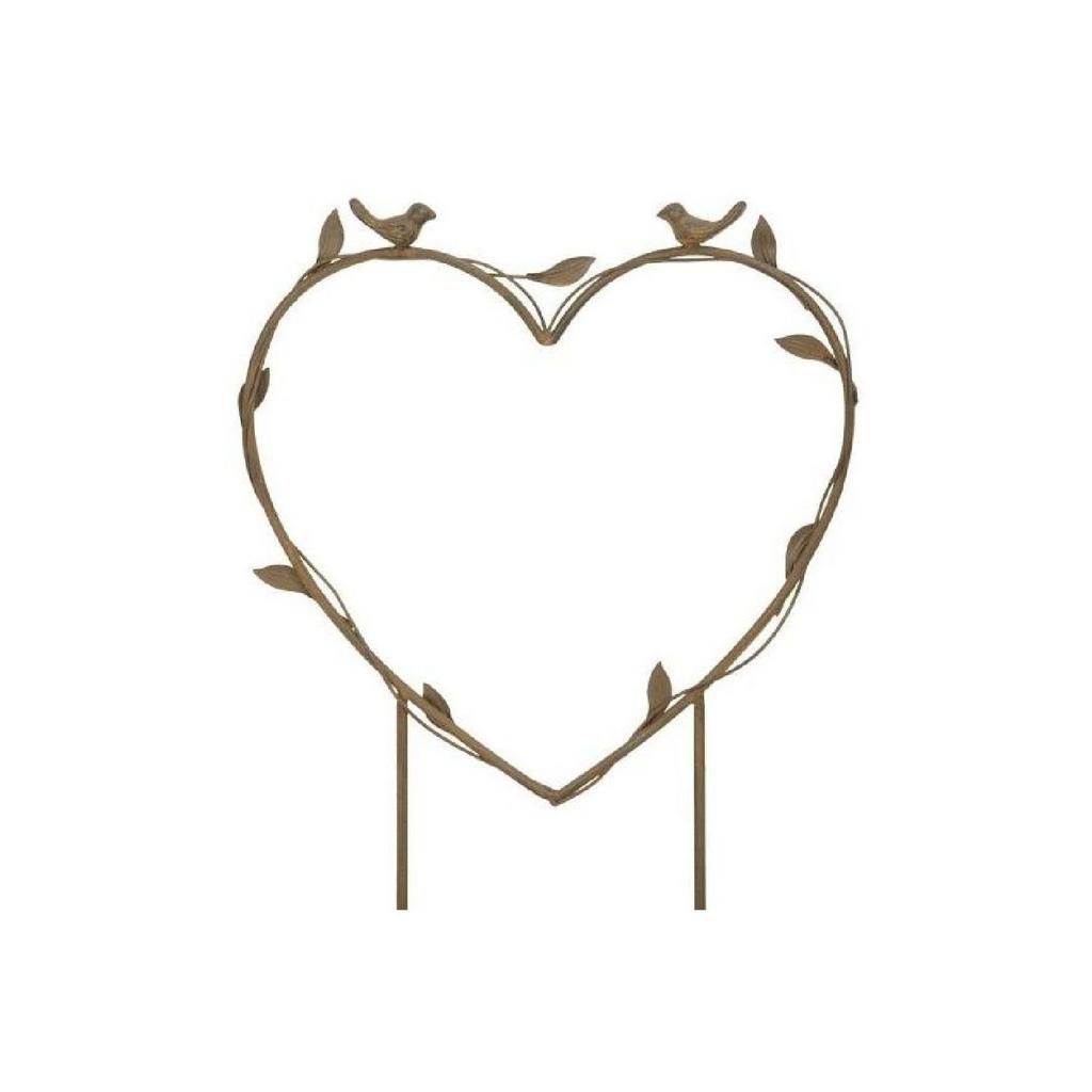 Декор "Сердце с птичками"