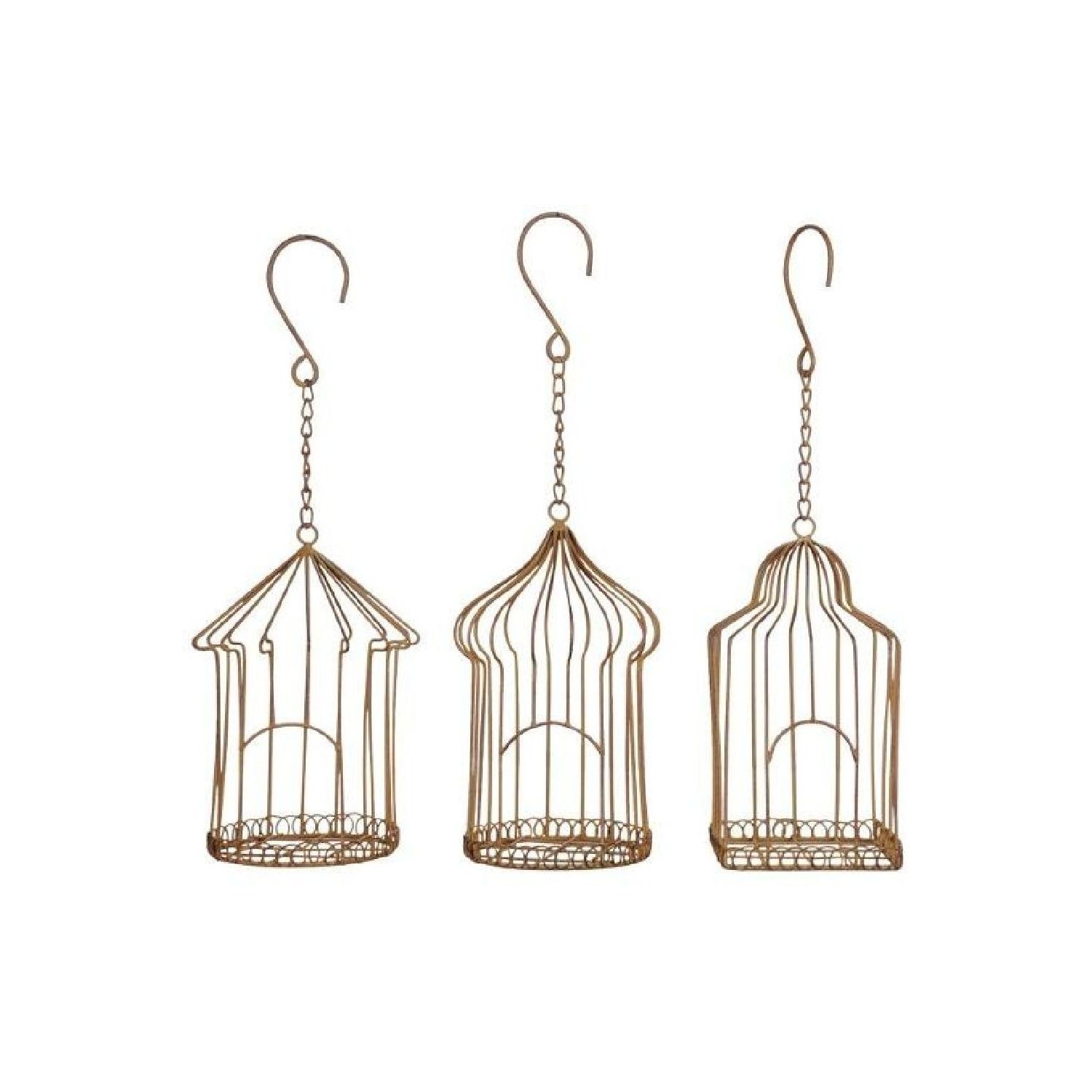 Декор подвесной "Птичья клетка" рустик в ассортименте