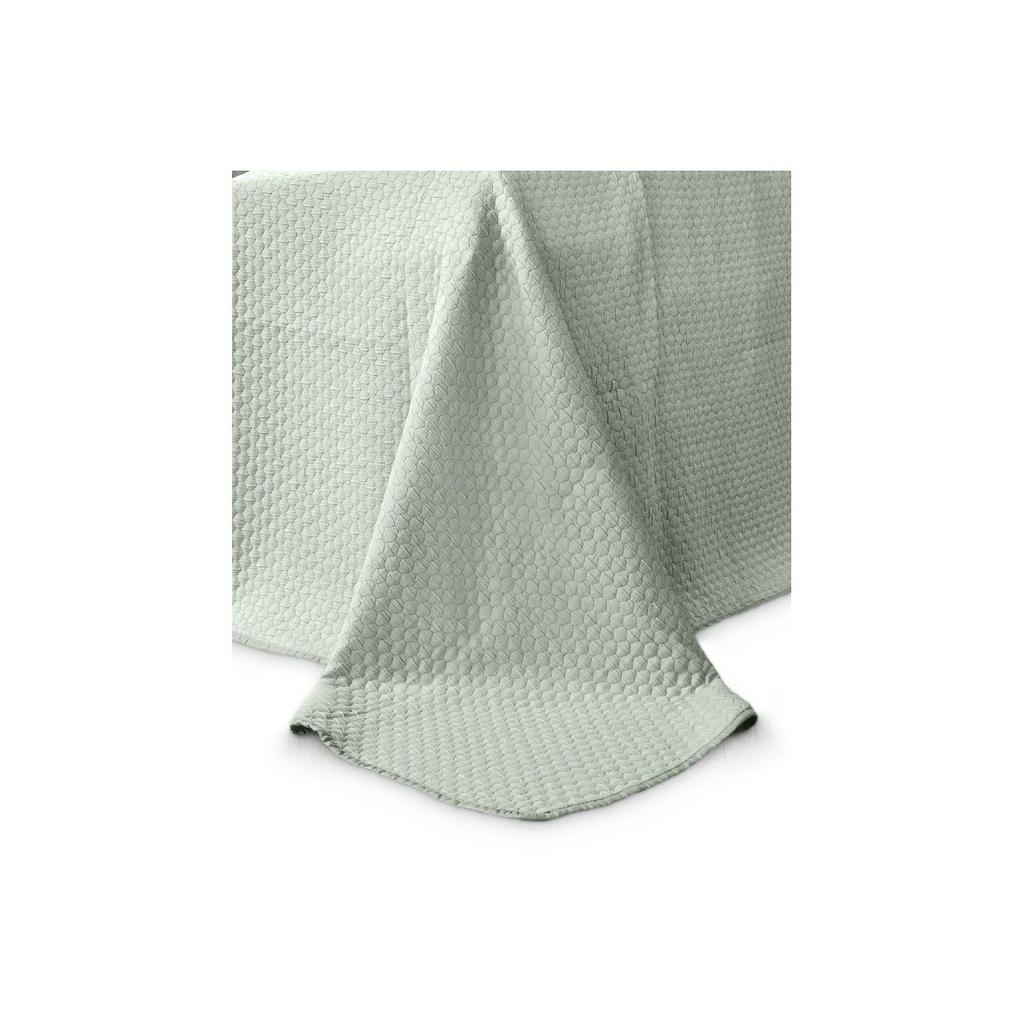 Покрывало жаккард 1-спальное "Орион" ЗЕЛЕНОЕ