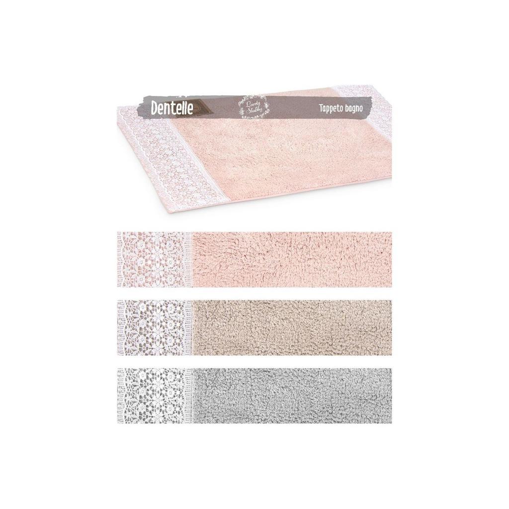 Коврик для ванной "Дантель" в ассортименте