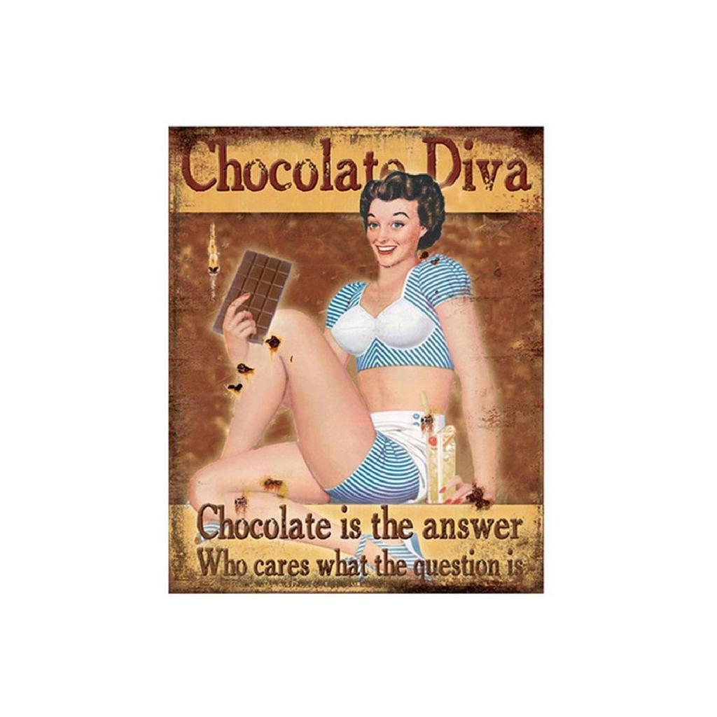 Табличка "Шоколадная дива"