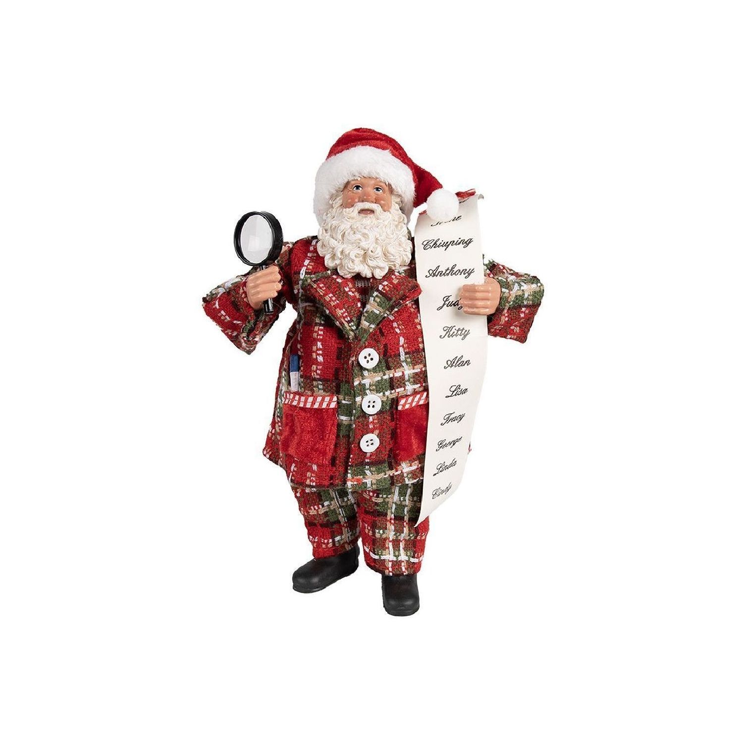 Декор "Санта со списком малышей"