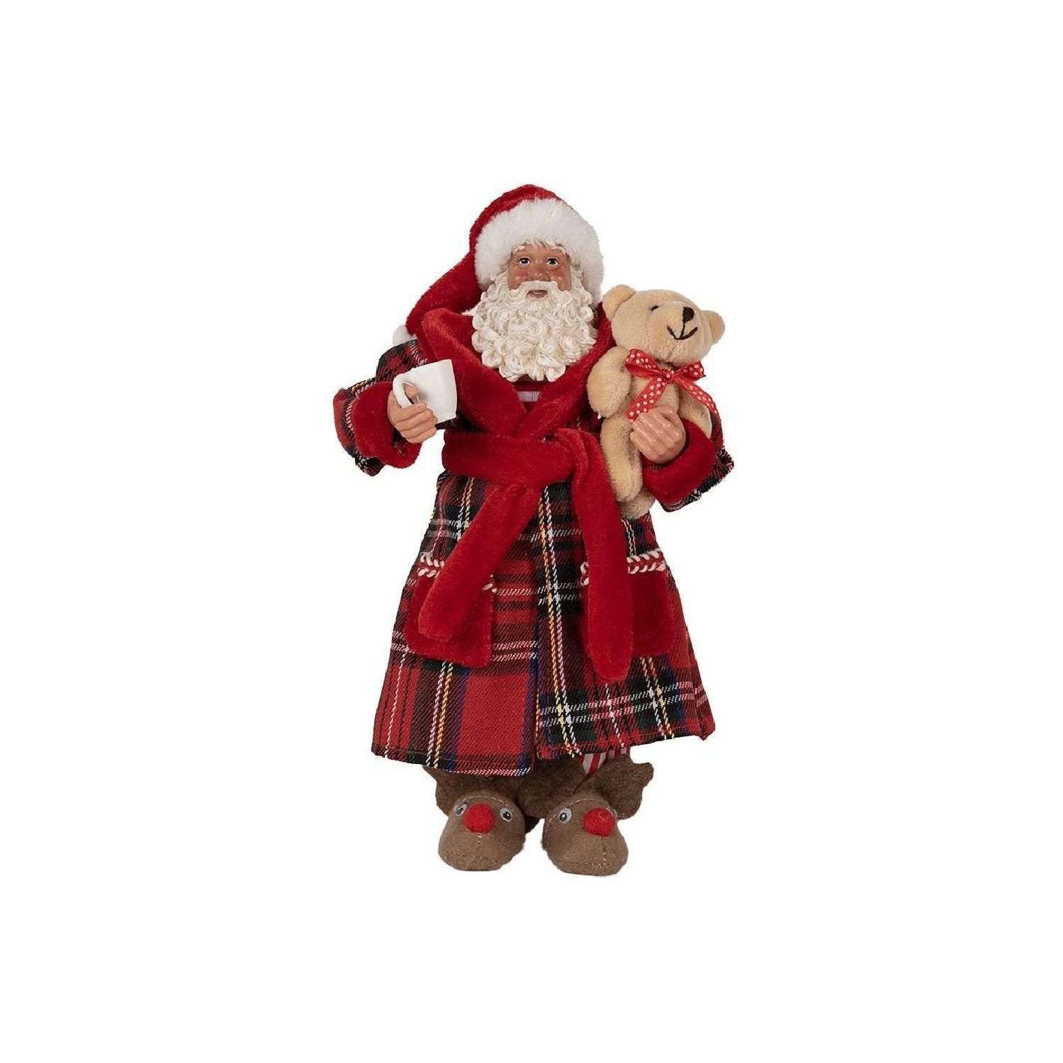 Декор "Санта с медвежонком"