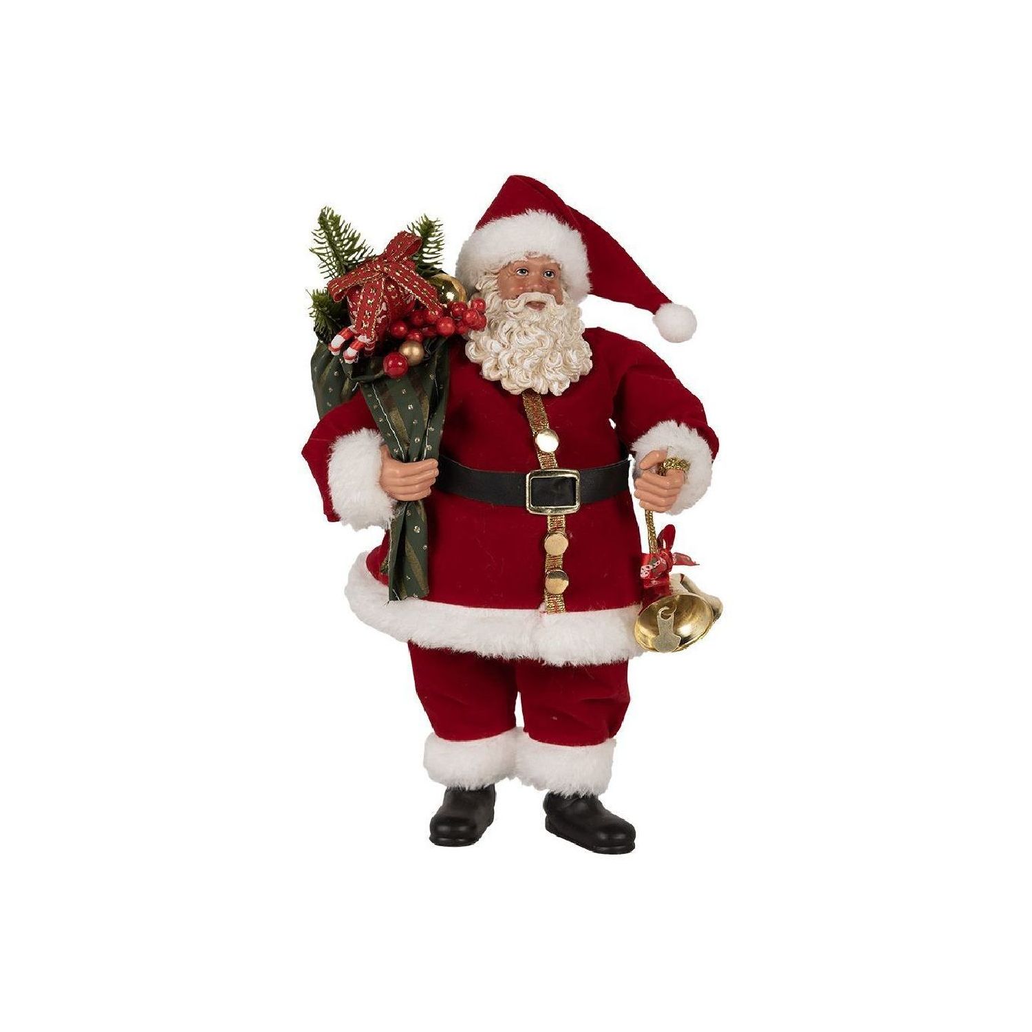 Декор "Санта с колокольчиками"