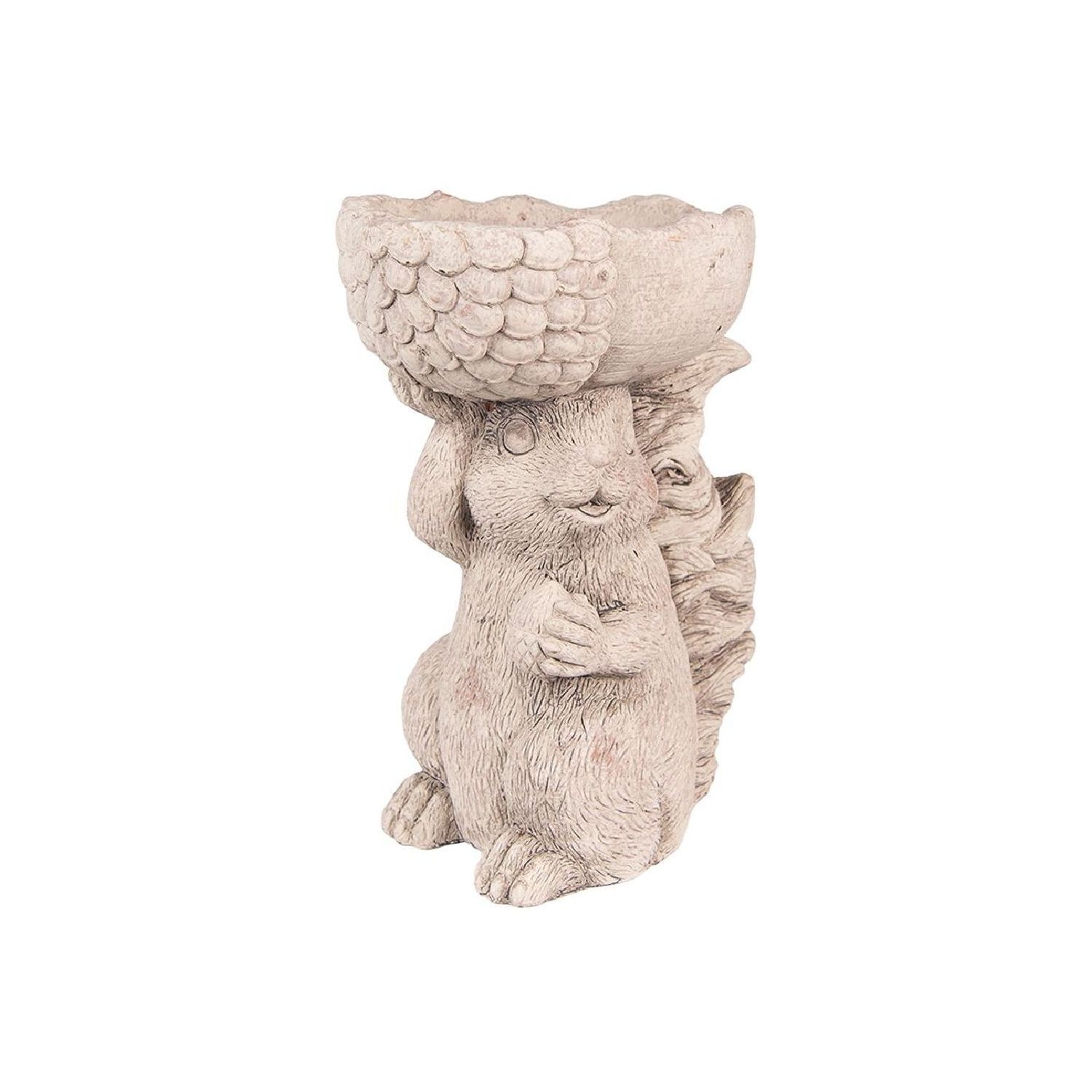 Кашпо "Белка с желудем"