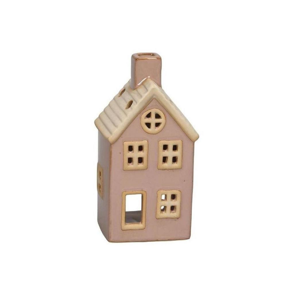 Подсвечник "Домик" роза