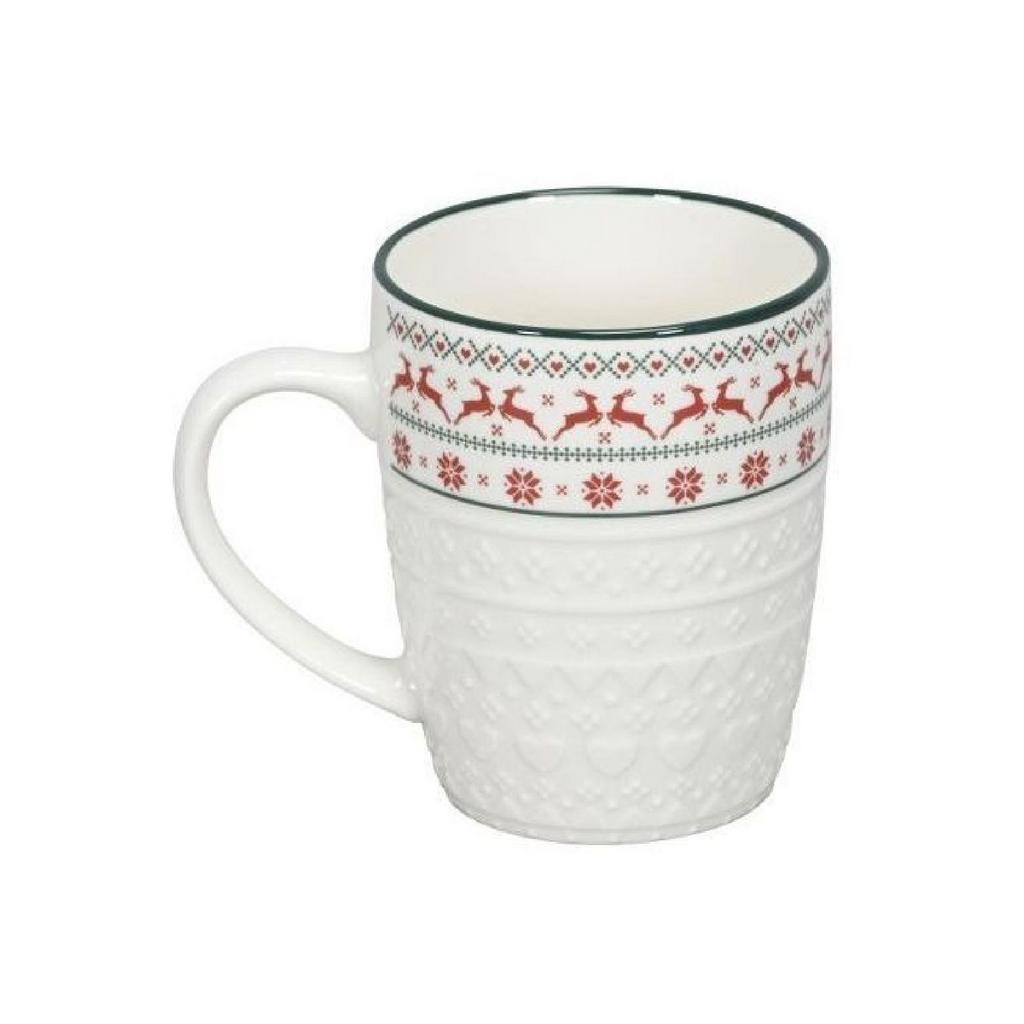 Кружка "Вязаный орнамент"