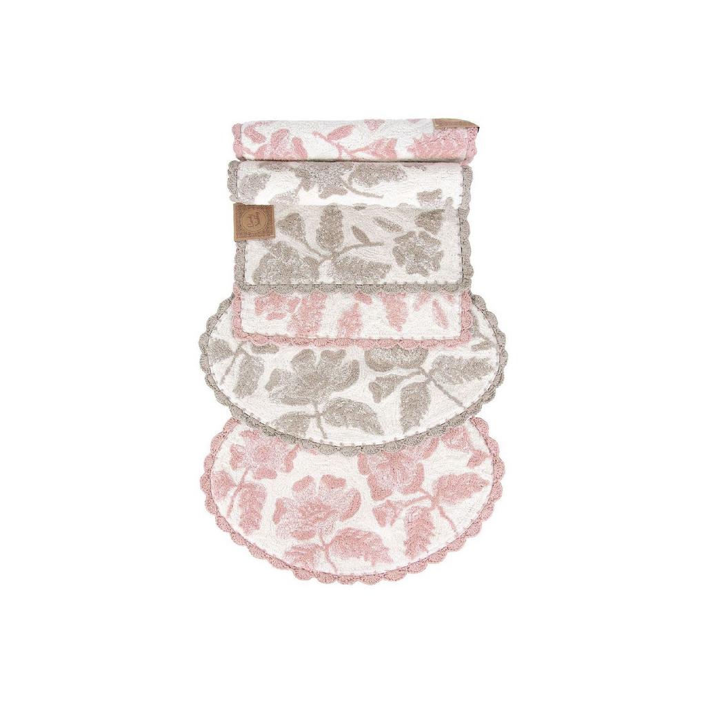 Коврик для ванной в ассортименте "Флора" прямоугольный