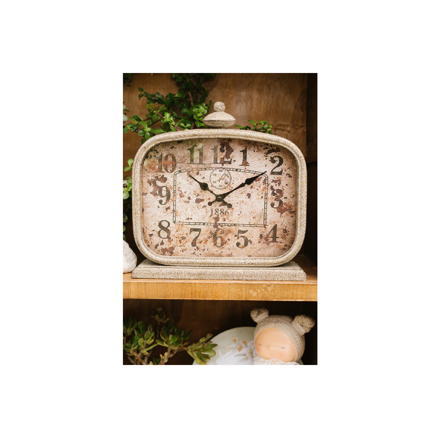 Часы настольные "Русти"