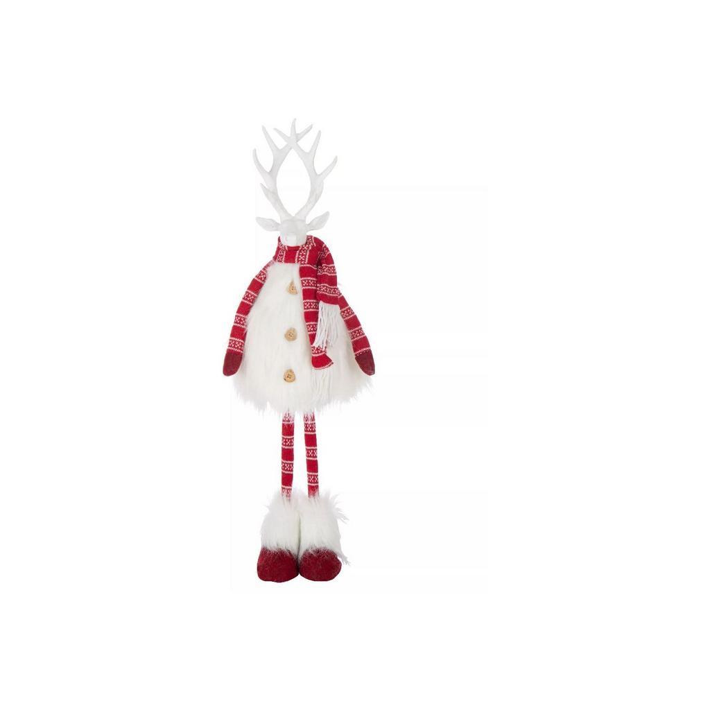 Декор "Олень в красном шарфе" средний