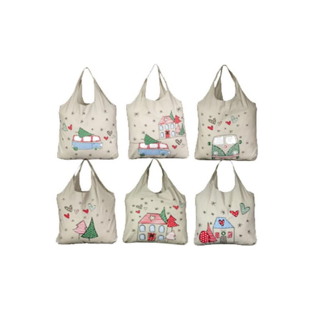 Шоппер "Домики/Автобус" в ассортименте