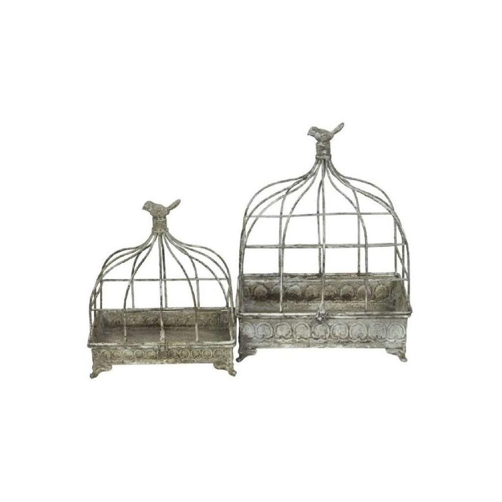 Набор из 2-х декоративных клеток "Птички брокант"